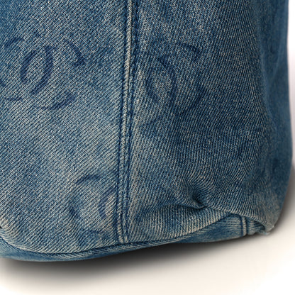 Chanel Denim CC Hobo Dark Blue 11 of 16