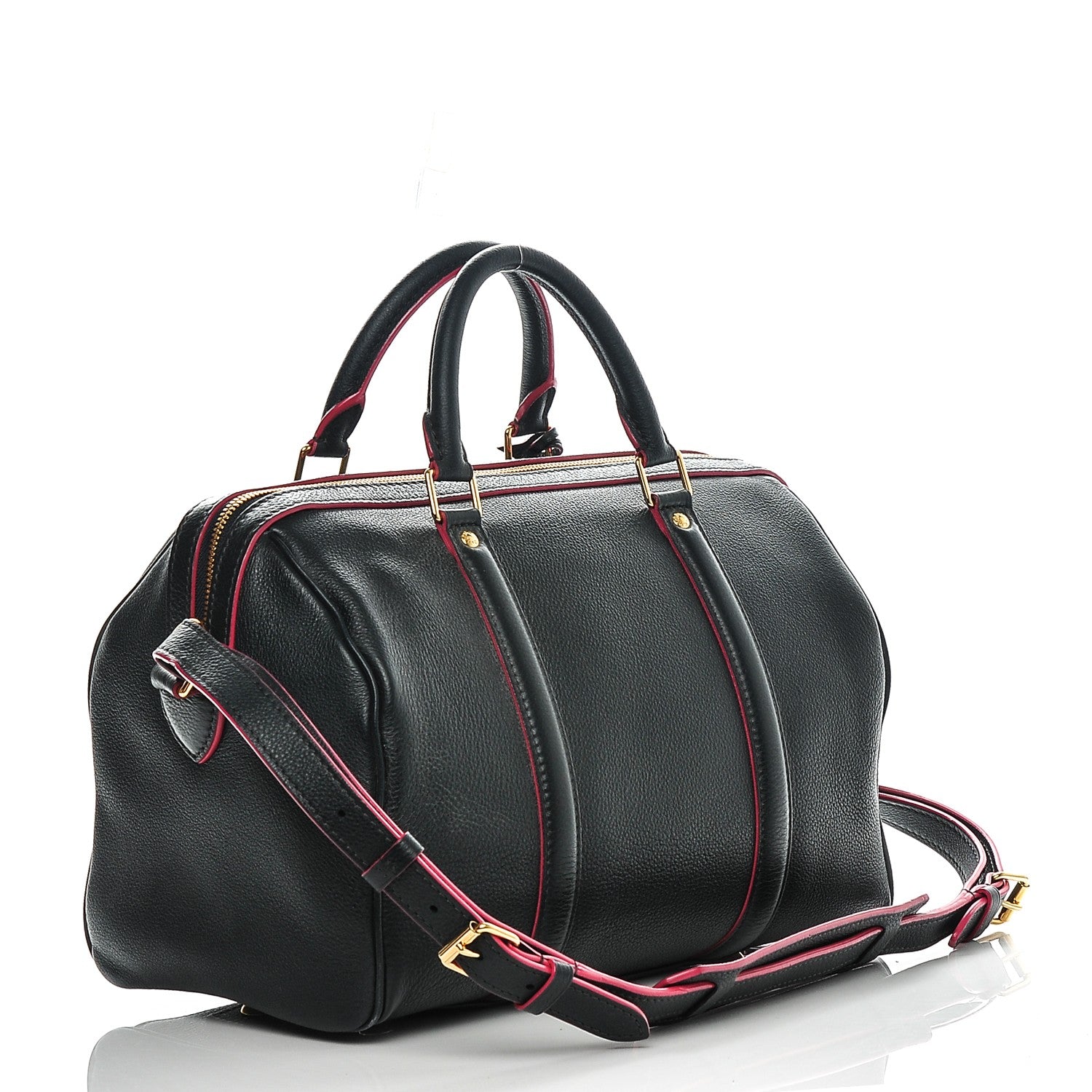 Louis Vuitton Veau Cachemire SC Bag PM Cobalt Fuchsia 3 of 6