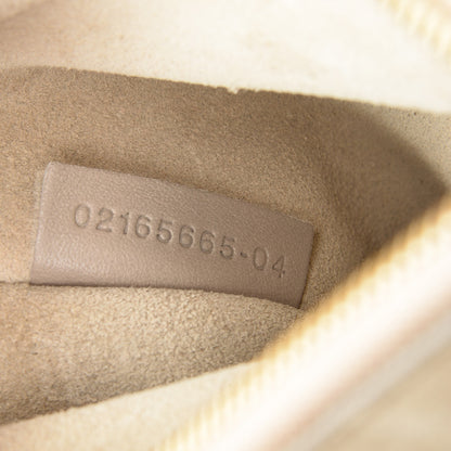 Chloe Calfskin Suede Medium Faye Shoulder Bag Motty Grey 8 of 8
