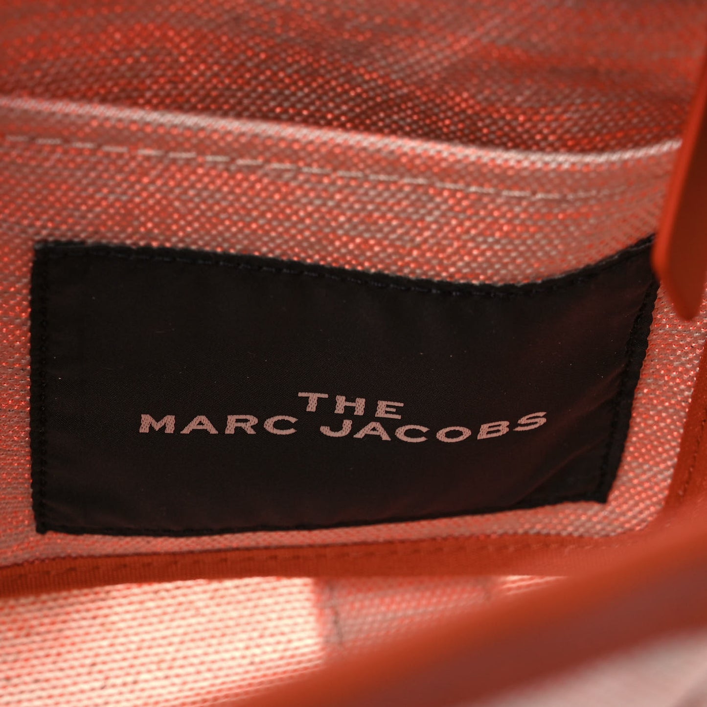 Cotton Canvas The Summer Medium Tote Bag Orange Rust