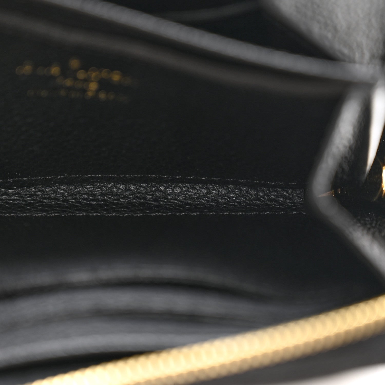 Louis Vuitton Empreinte Zippy Coin Purse Black 6 of 9