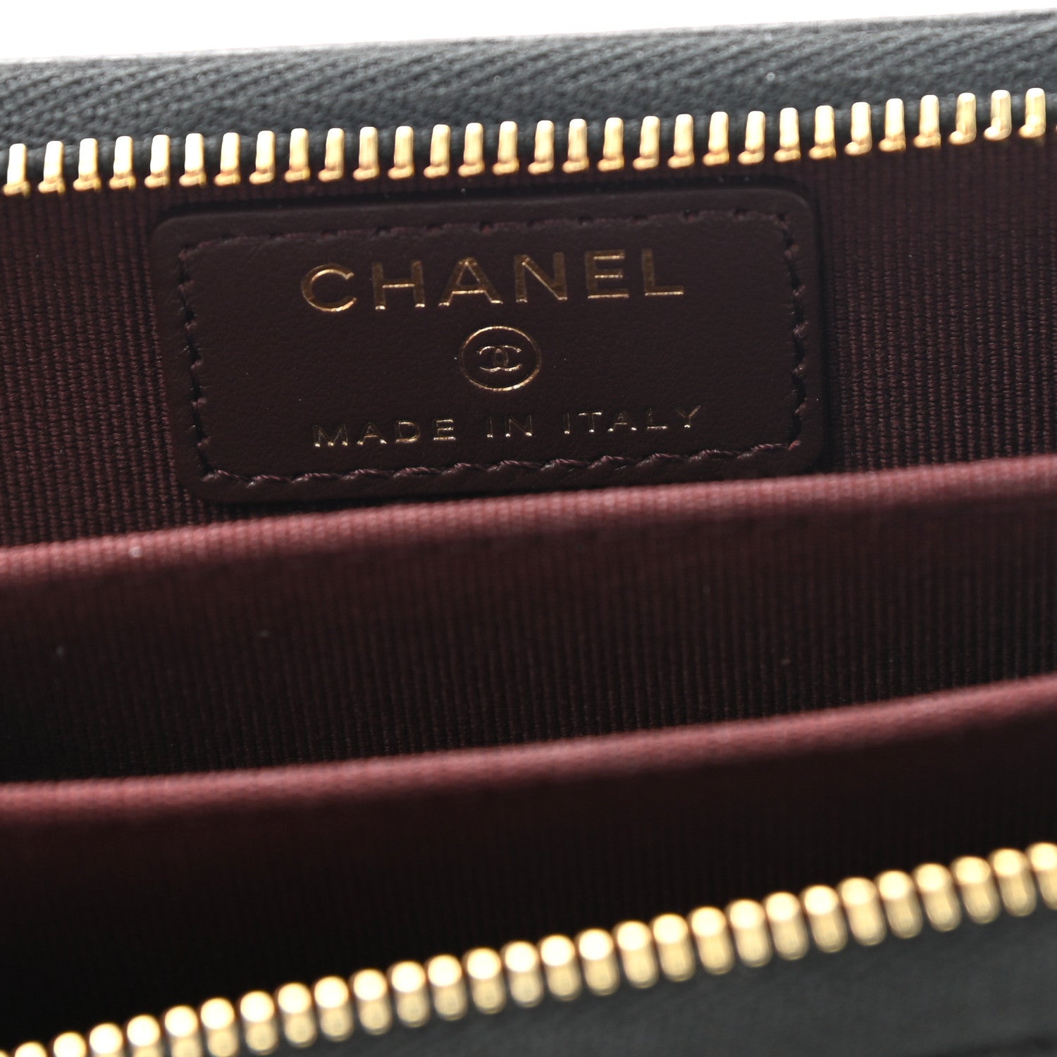 Chanel Caviar Quilted Classic Zipped Coin Purse Black 6 of 9