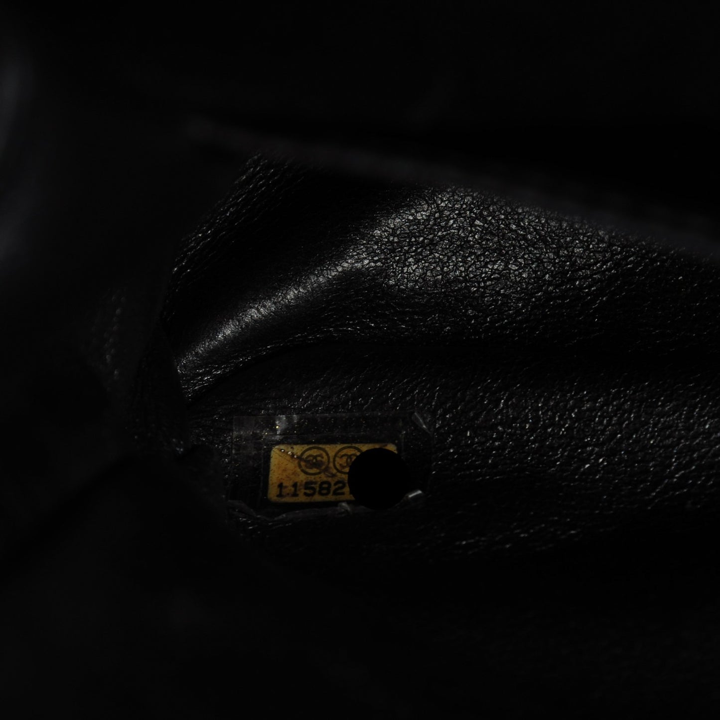 Aged Calfskin Quilted 2.55 Reissue 227 Flap Black