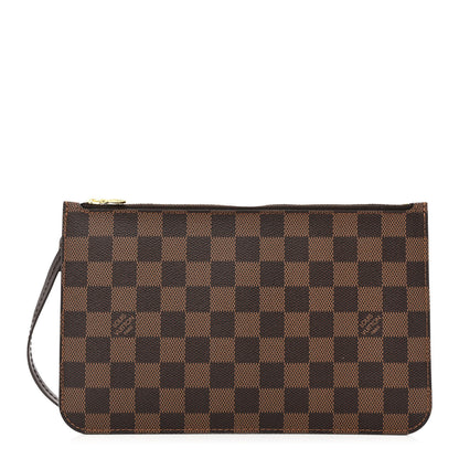 Louis Vuitton Damier Ebene Neverfull MM GM Pochette 1 of 9