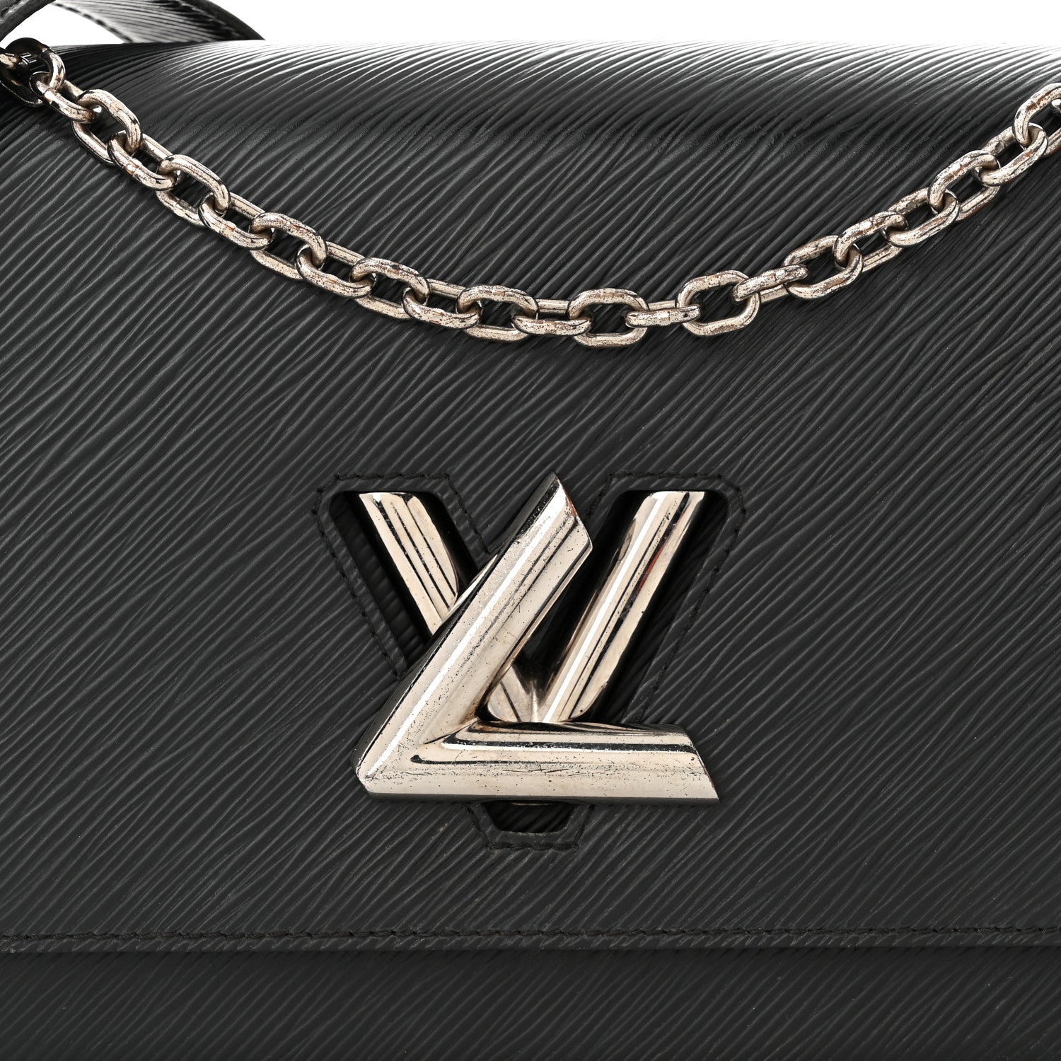 Louis Vuitton Epi Twist Shoulder Bag GM Black 8 of 11