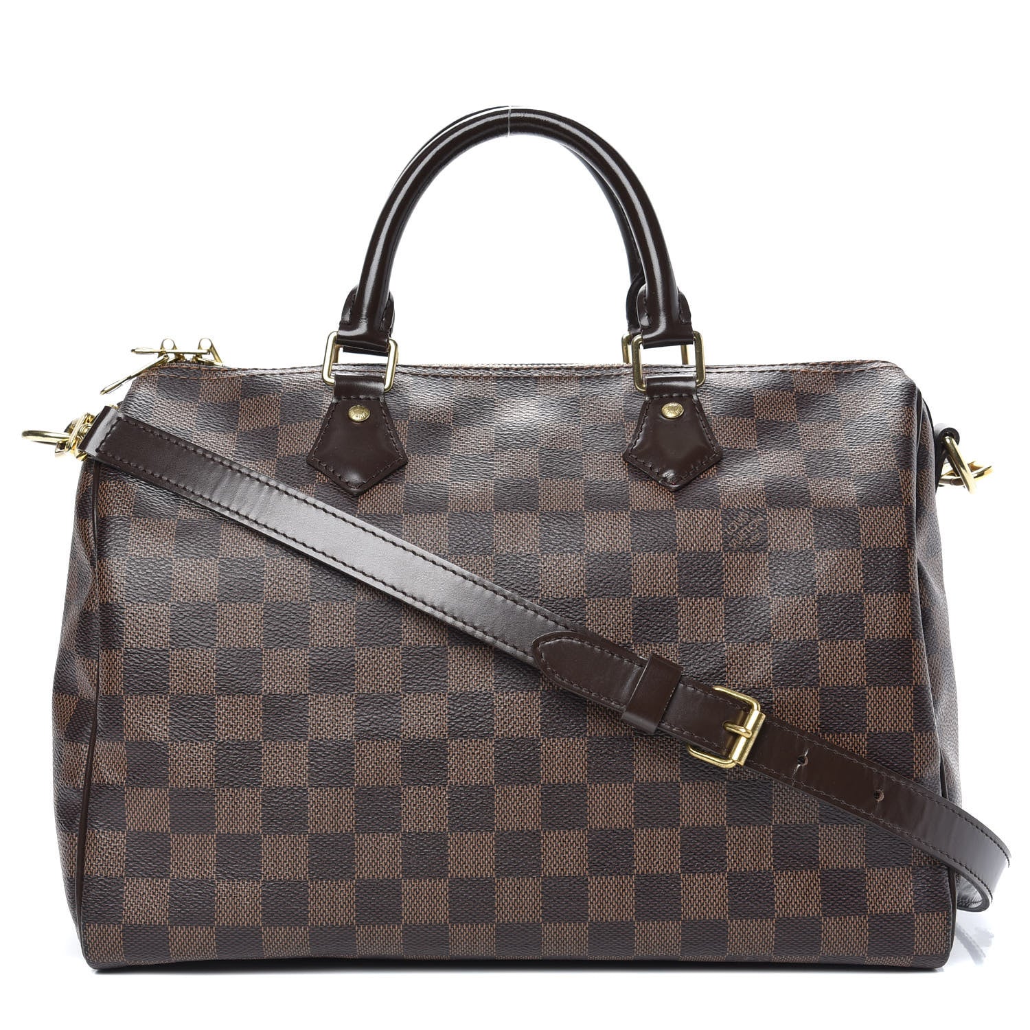 Louis Vuitton Damier Ebene Speedy Bandouliere 30 1 of 13