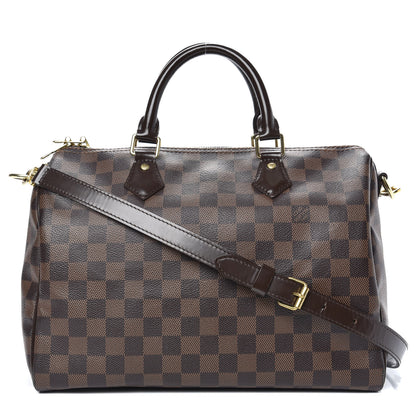 Louis Vuitton Damier Ebene Speedy Bandouliere 30 1 of 13