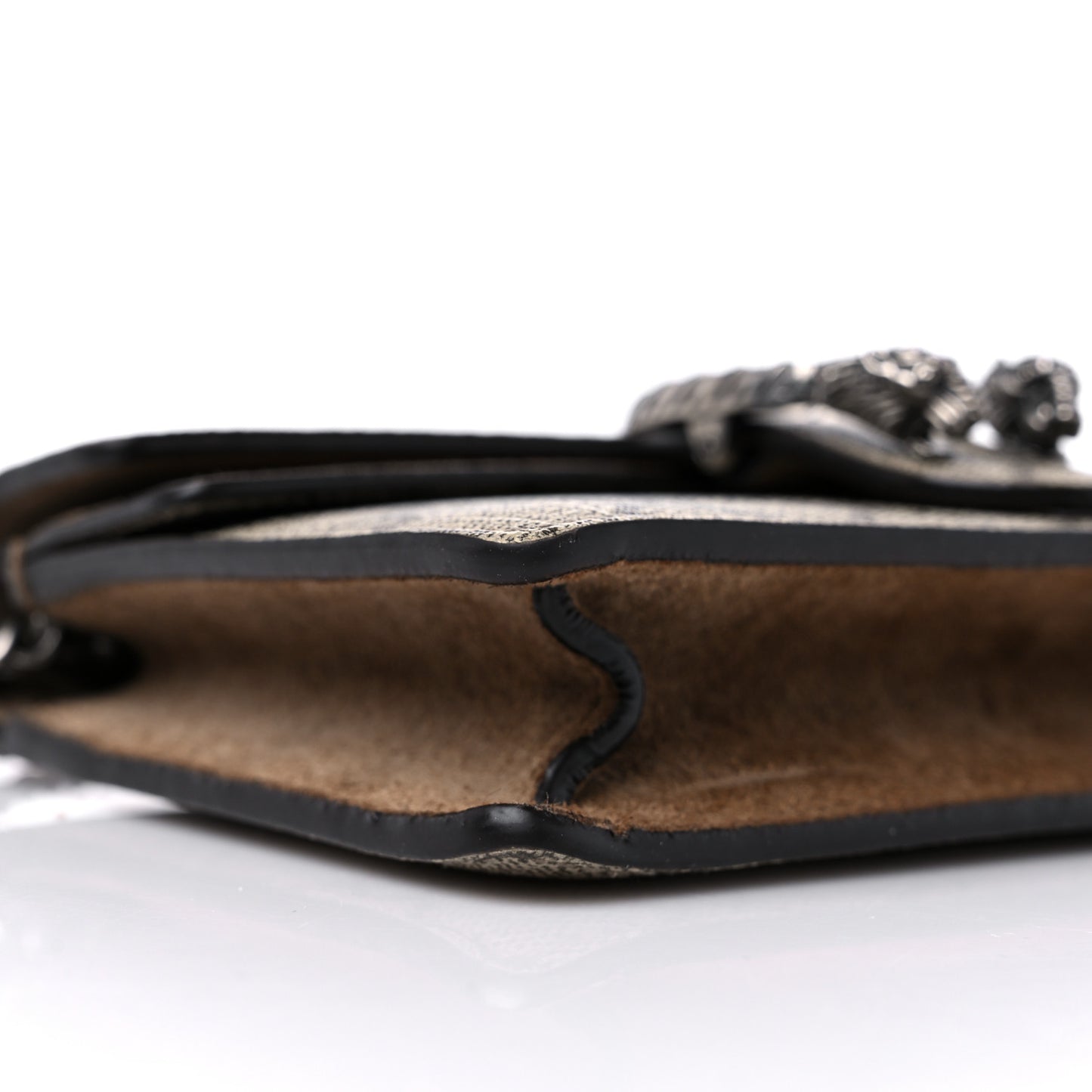 GG Supreme Monogram Super Mini Dionysus Shoulder Bag Taupe