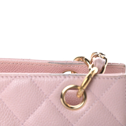 Chanel Caviar Quilted Petit Timeless Shopping Tote PTT Pink 14 of 19