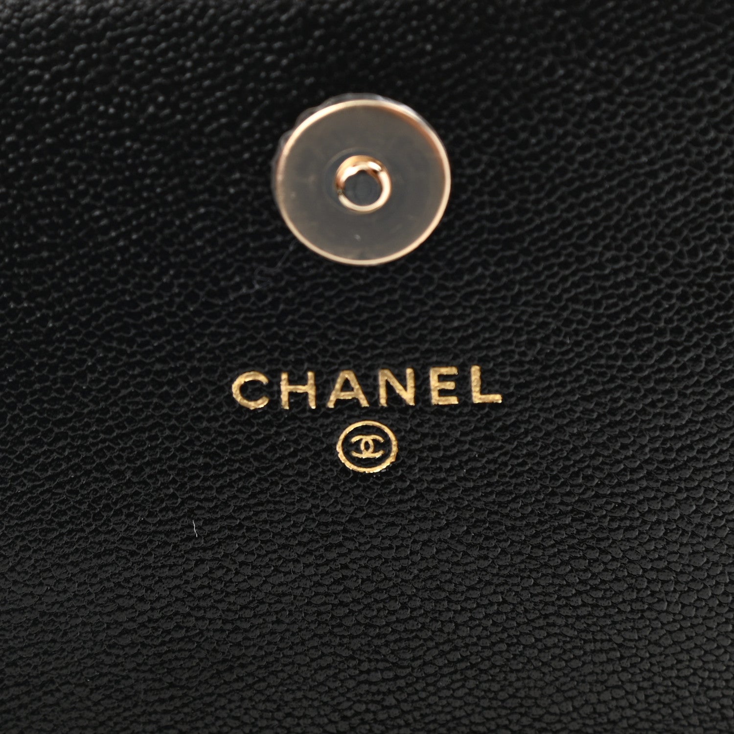 Chanel Caviar Quilted Classic Phone Holder Black 6 of 11