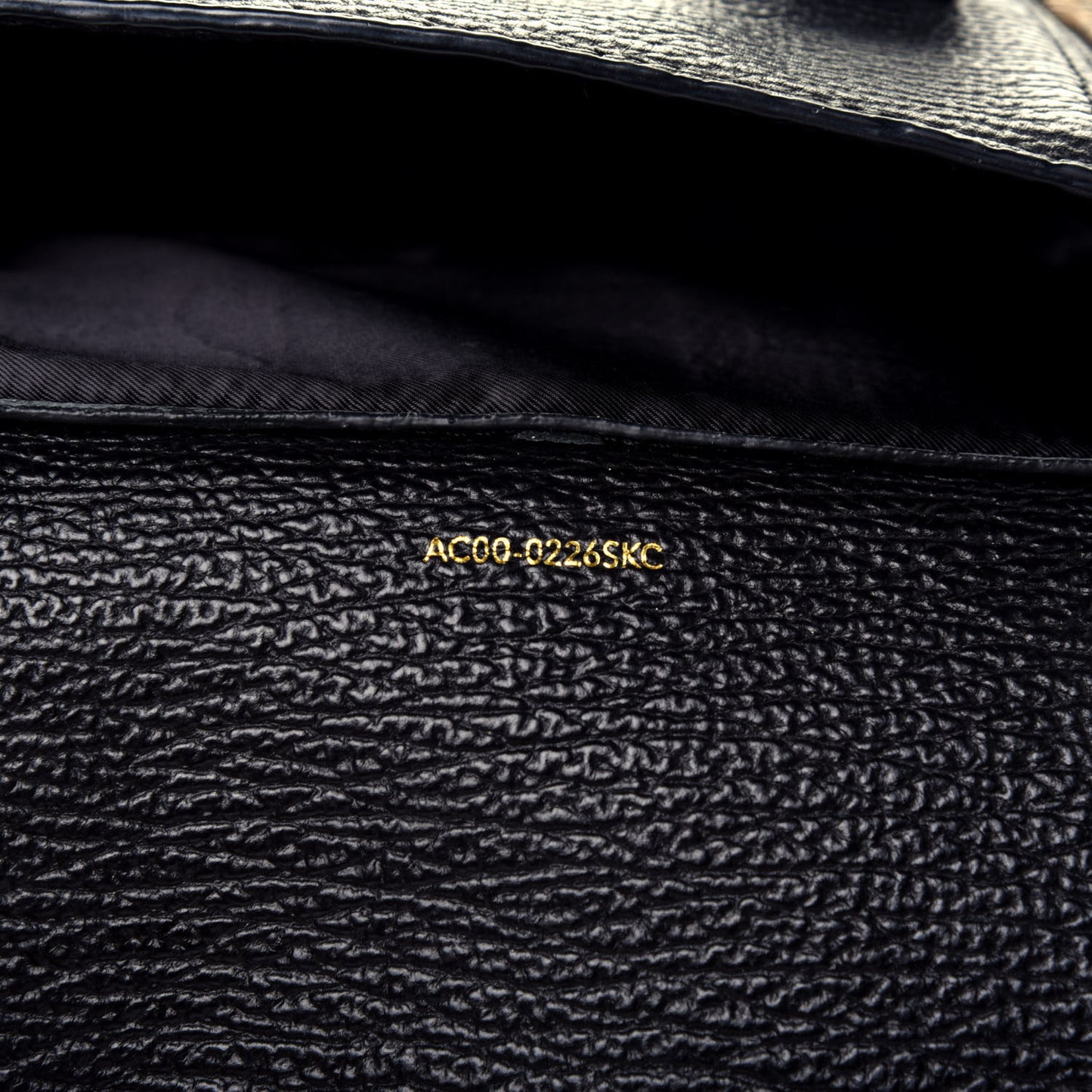 Textured Calfskin Mini Pashli Satchel Black