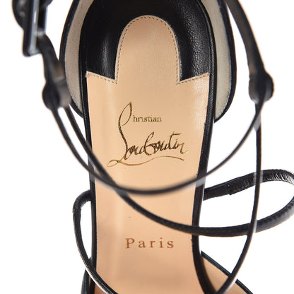 Christian Louboutin Shiny Nappa Suzanna 100 Pumps 40 Black 10 of 11