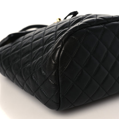 Chanel Lambskin Quilted Small Urban Spirit Backpack Black 8 of 9