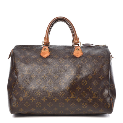 Louis Vuitton Monogram Speedy 35 1 of 12