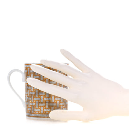Hermes Porcelain Mosaique au 24 Mug Gold 2 of 7