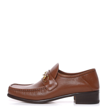 Gucci Goatskin Mens Horsebit Loafers 10.5 Cuir 1 of 9