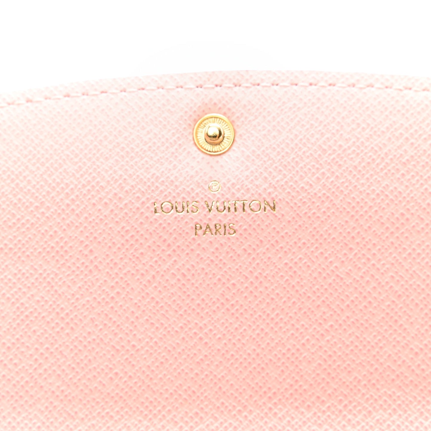 Monogram Emilie Wallet Rose Ballerine