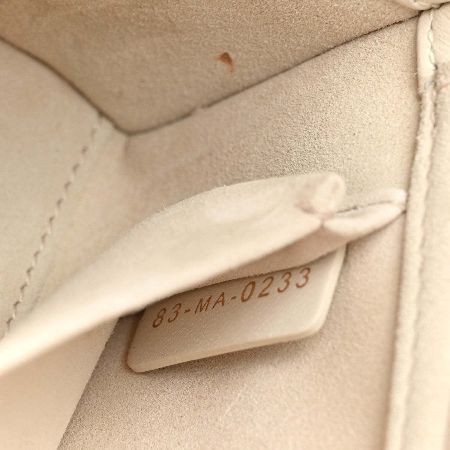 Christian Dior Lambskin Cannage Small Lady D-Joy Latte 7 of 19