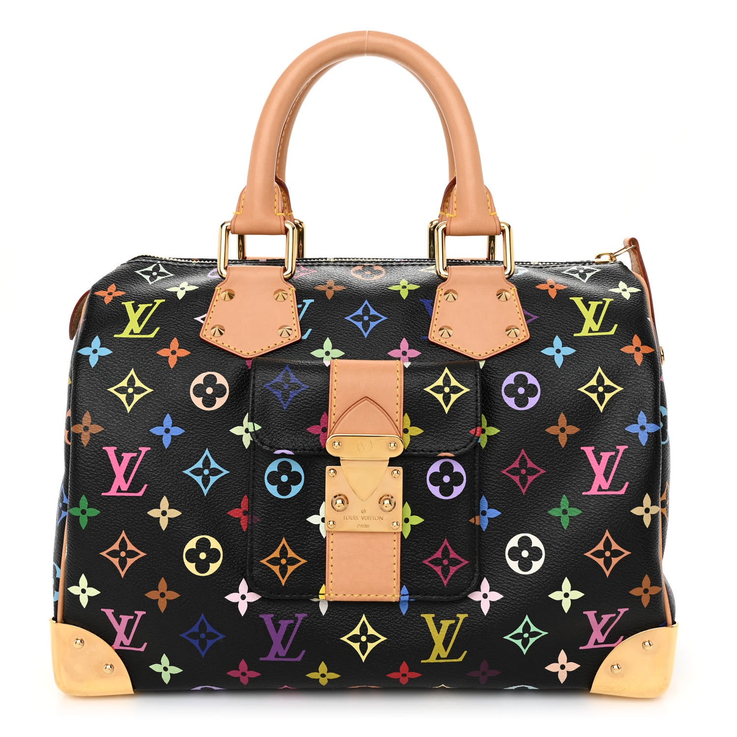 Monogram Multicolor Speedy 30 Black