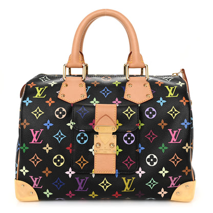 Louis Vuitton Monogram Multicolor Speedy 30 Black 1 of 9
