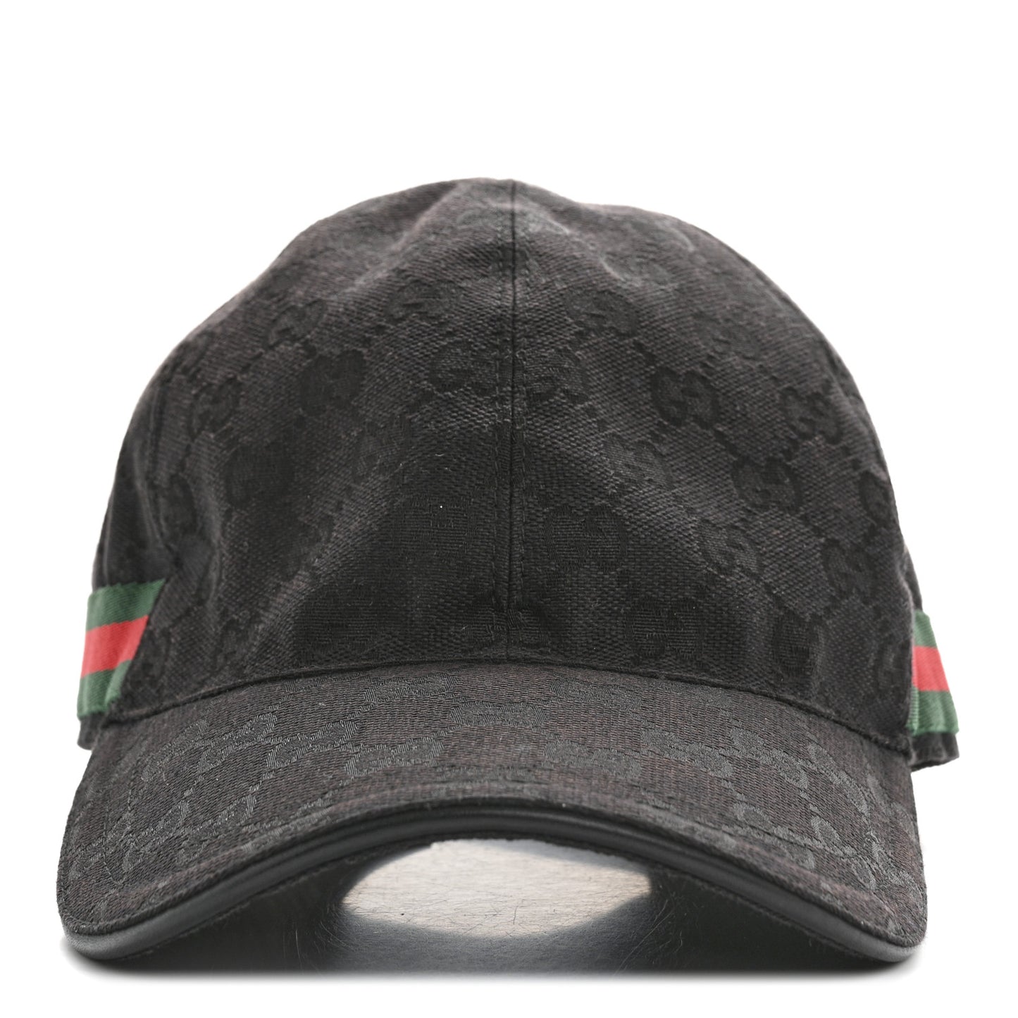 Monogram Web Baseball Hat L Black