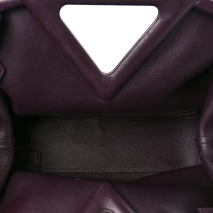 Bottega Veneta Calfskin Medium The Point Triangle Bag Grape 5 of 9