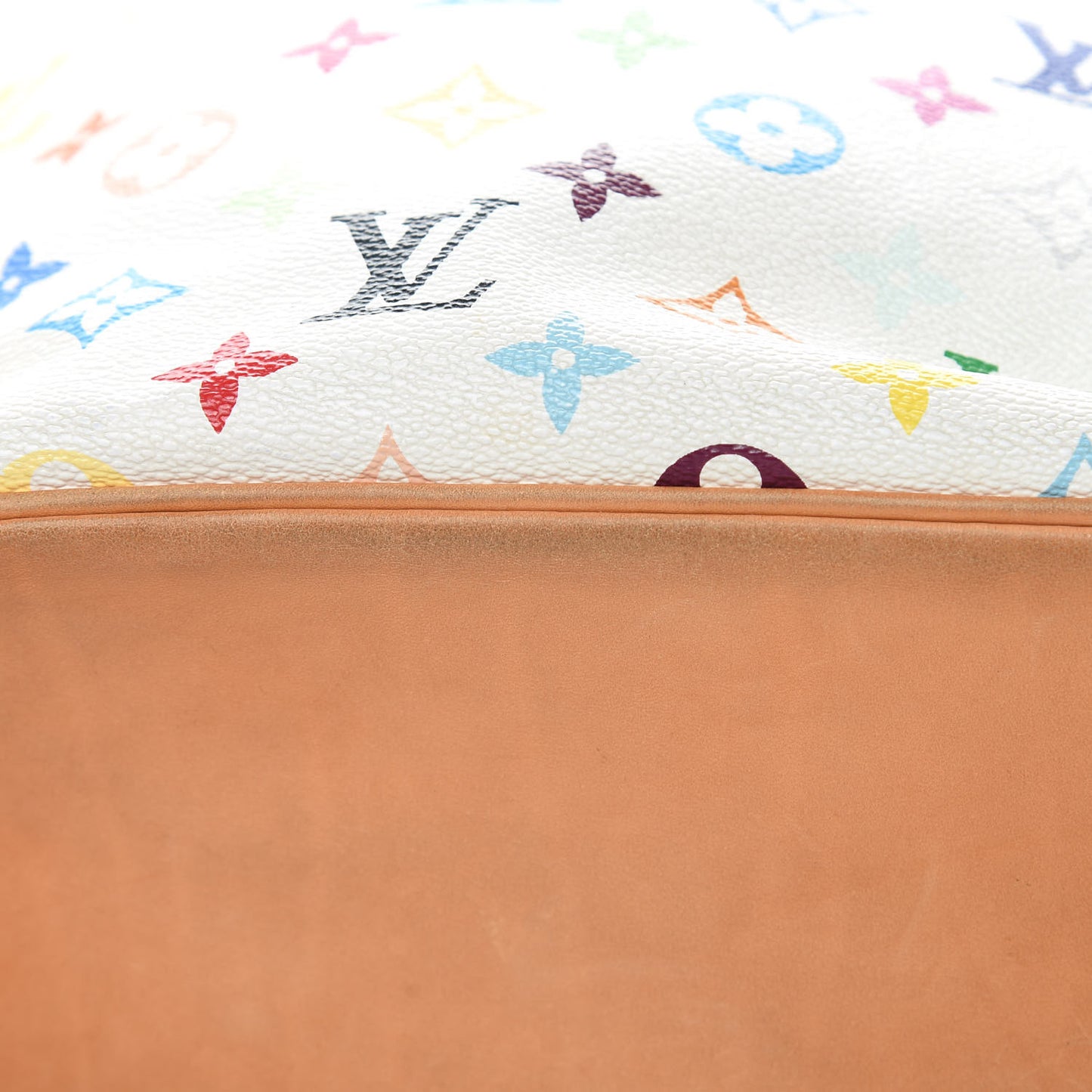 Monogram Multicolor Petit Noe White