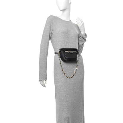 Louis Vuitton Empreinte Mini Bumbag Black 2 of 9