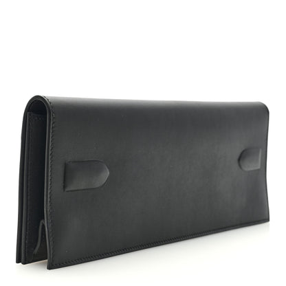 Hermes Swift Shadow Clutch 29 Black 3 of 6
