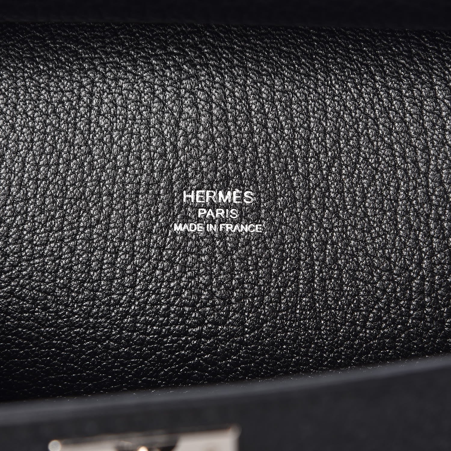 Hermes Taurillon Clemence Jypsiere 28 Black 6 of 11