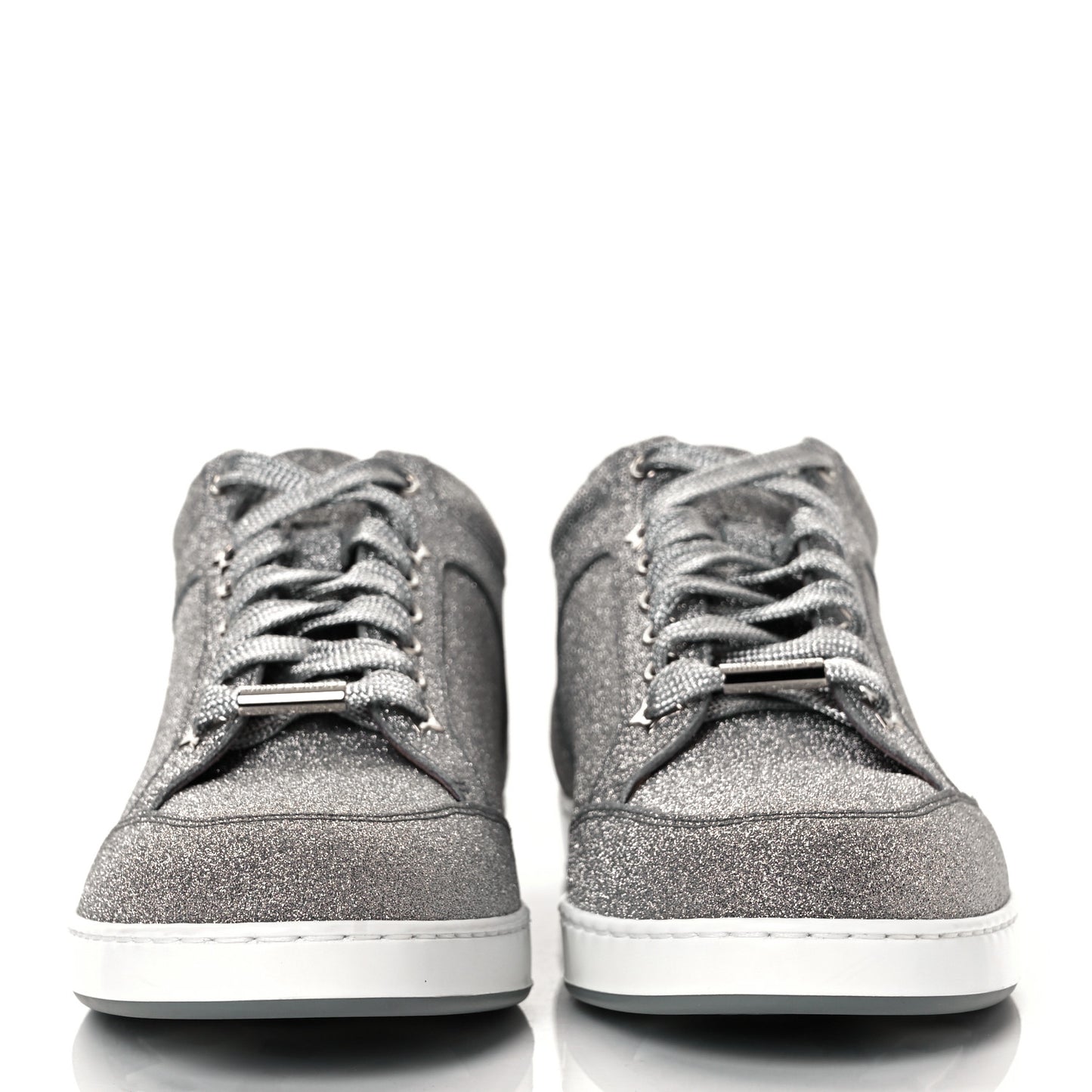 Glitter Miami Sneakers 38 Silver