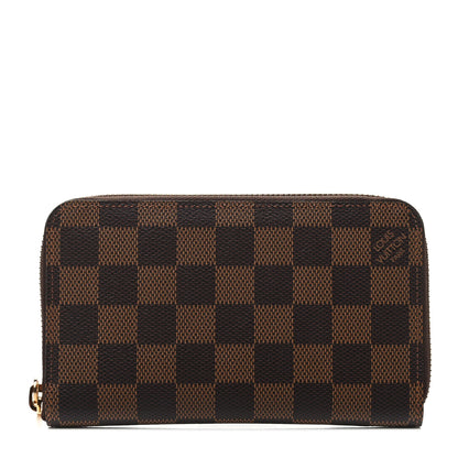 Louis Vuitton Damier Ebene Zippy Compact Wallet 1 of 8