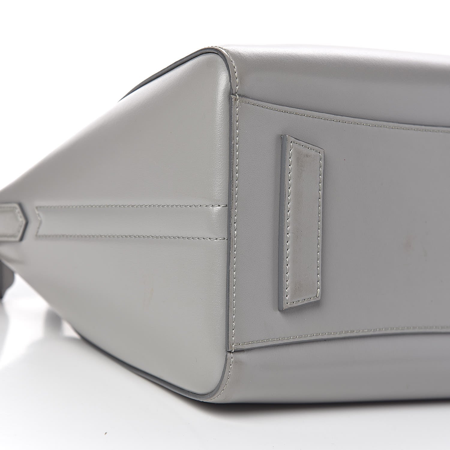 Givenchy Shiny Lord Calfskin Small Antigona Pearl Grey 12 of 19