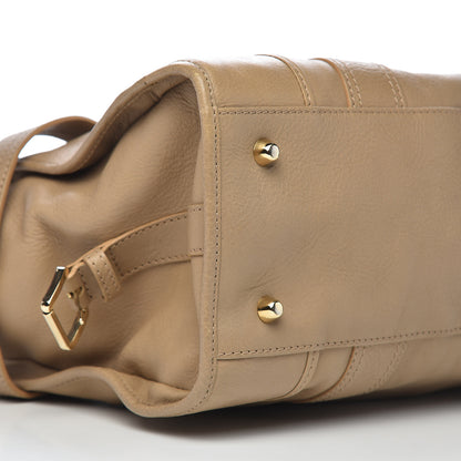 Burberry Grainy Calfskin Top Handle Bag Beige 17 of 19