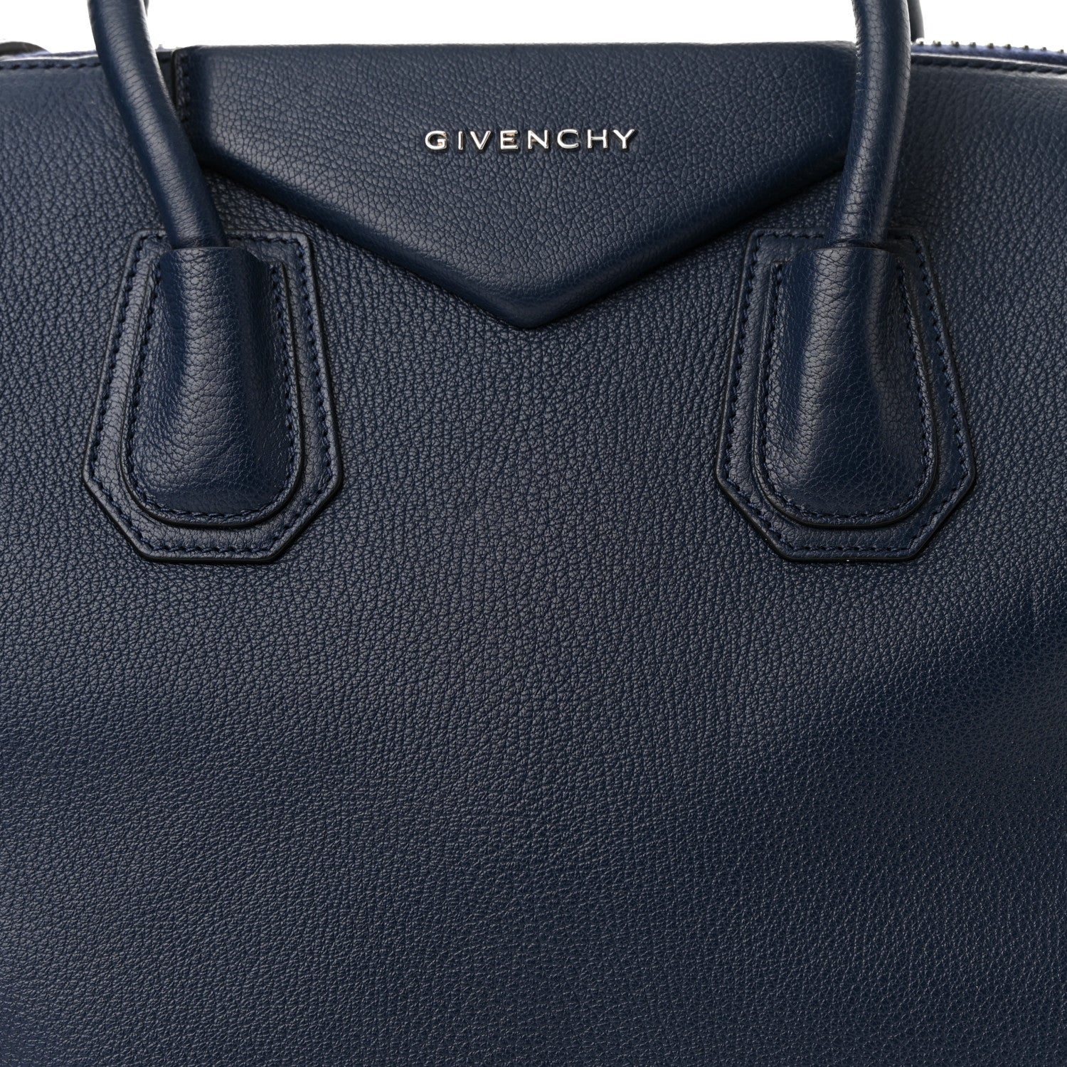Givenchy Sugar Goatskin Medium Antigona Navy 8 of 17