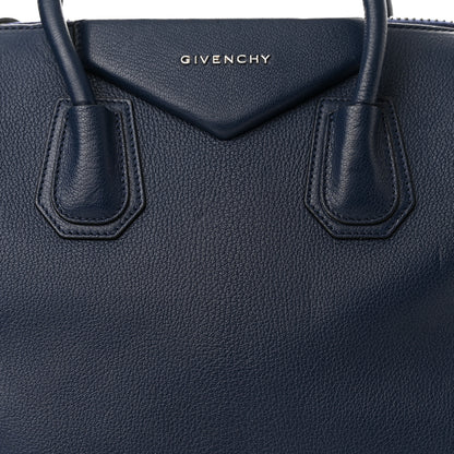 Givenchy Sugar Goatskin Medium Antigona Navy 8 of 17