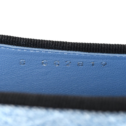 Chanel Denim Printed Quilt CC Cap Toe Ballerina Flats 38.5 Light Blue Dark Grey 9 of 9