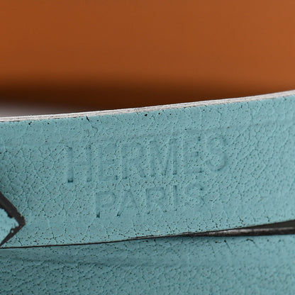 Hermes Swift Behapi Double Tour Reversible Bracelet S Bleu Atoll 6 of 7