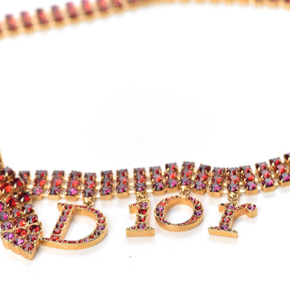 Christian Dior Crystal Charm Belt Multicolor 4 of 8