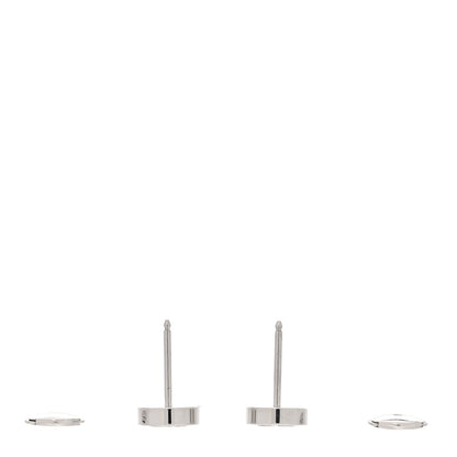 Cartier 18K White Gold LOVE Earrings 3 of 5