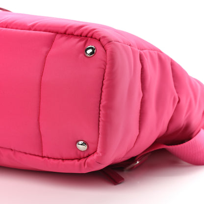 Prada Tessuto Nylon Bomber Tote Fuxia 10 of 10