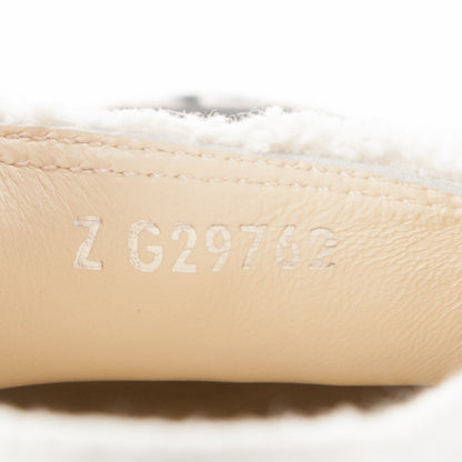 Chanel Linen CC Espadrilles 37 Beige Black 6 of 7