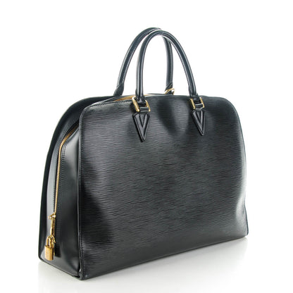 Louis Vuitton Epi Sorbonne Briefcase Black 4 of 10