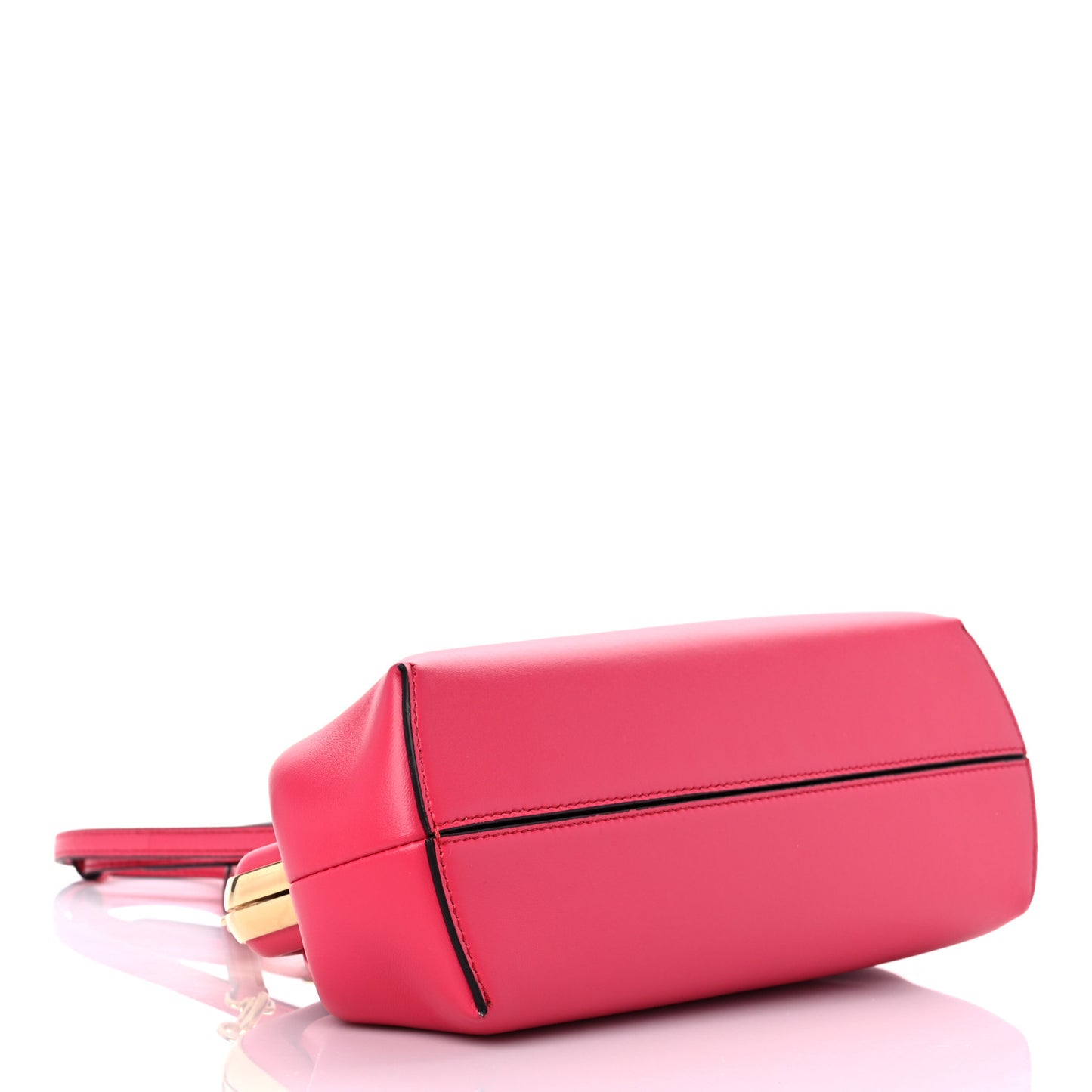 Shiny Nappa Small Fendi First Lampone