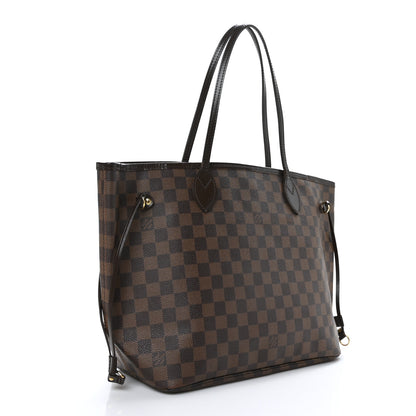 Louis Vuitton Damier Ebene Neverfull MM 3 of 9
