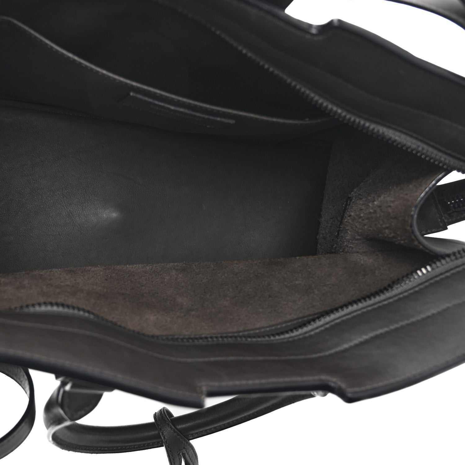 Saint Laurent Calfskin Small Monogram Cabas Grey 5 of 11