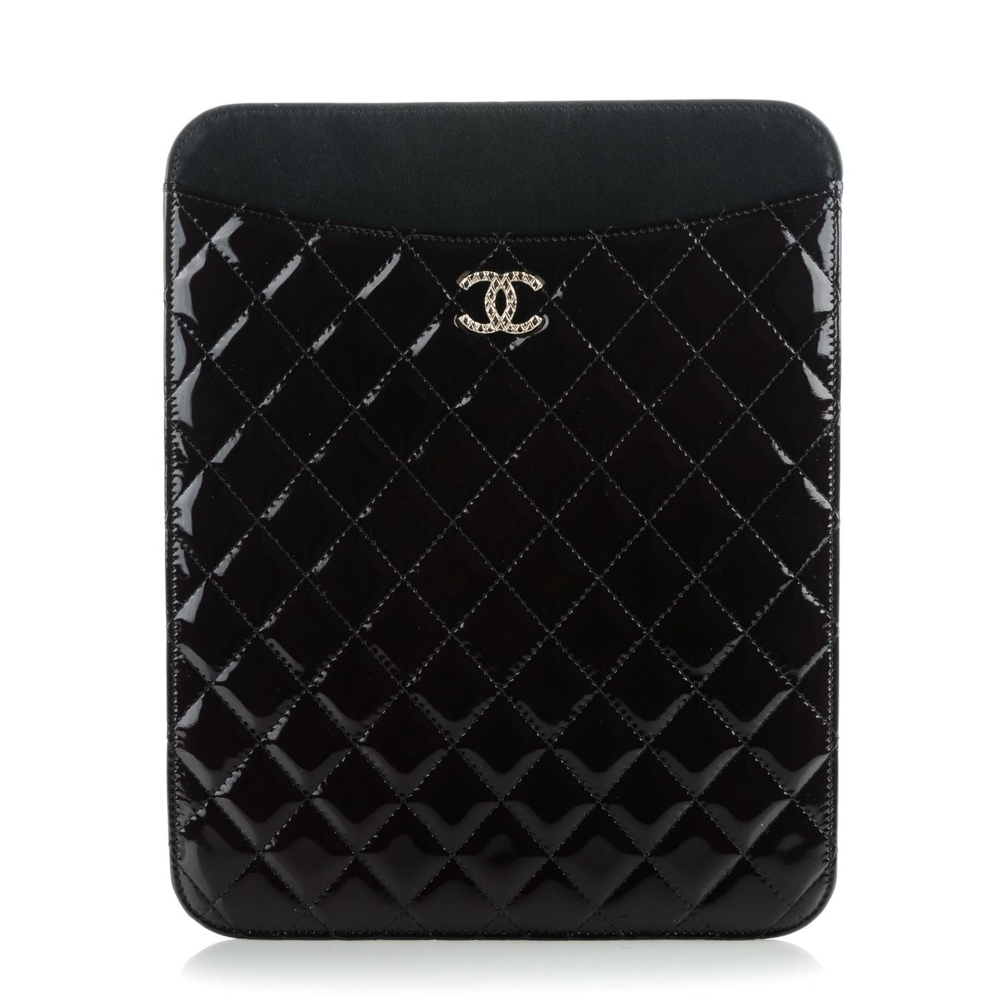 Patent Brilliant iPad Case Black