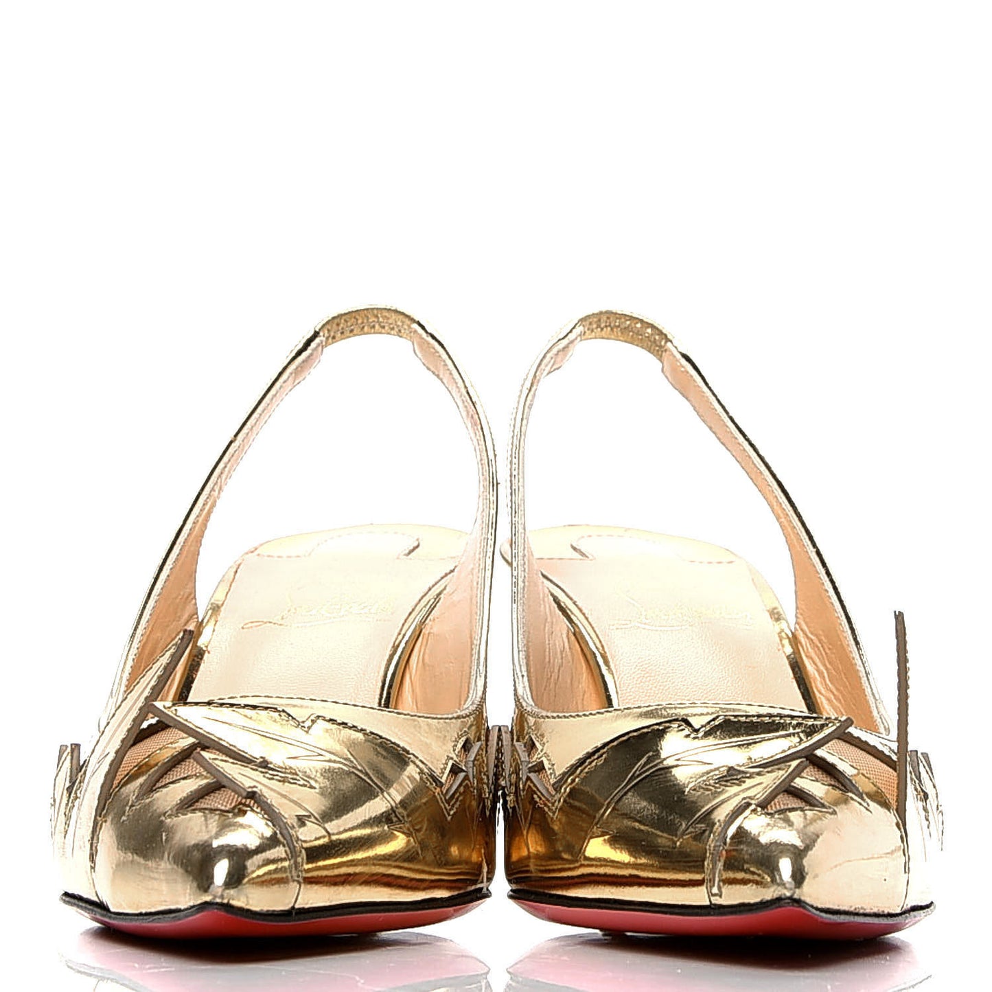 Rete Specchio Frescobella 70 Pumps 36 Gold