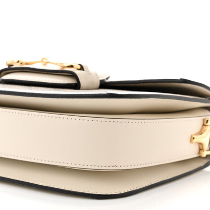 Gucci GG Supreme Monogram Horsebit 1955 Shoulder Bag Beige Mystic White 9 of 10