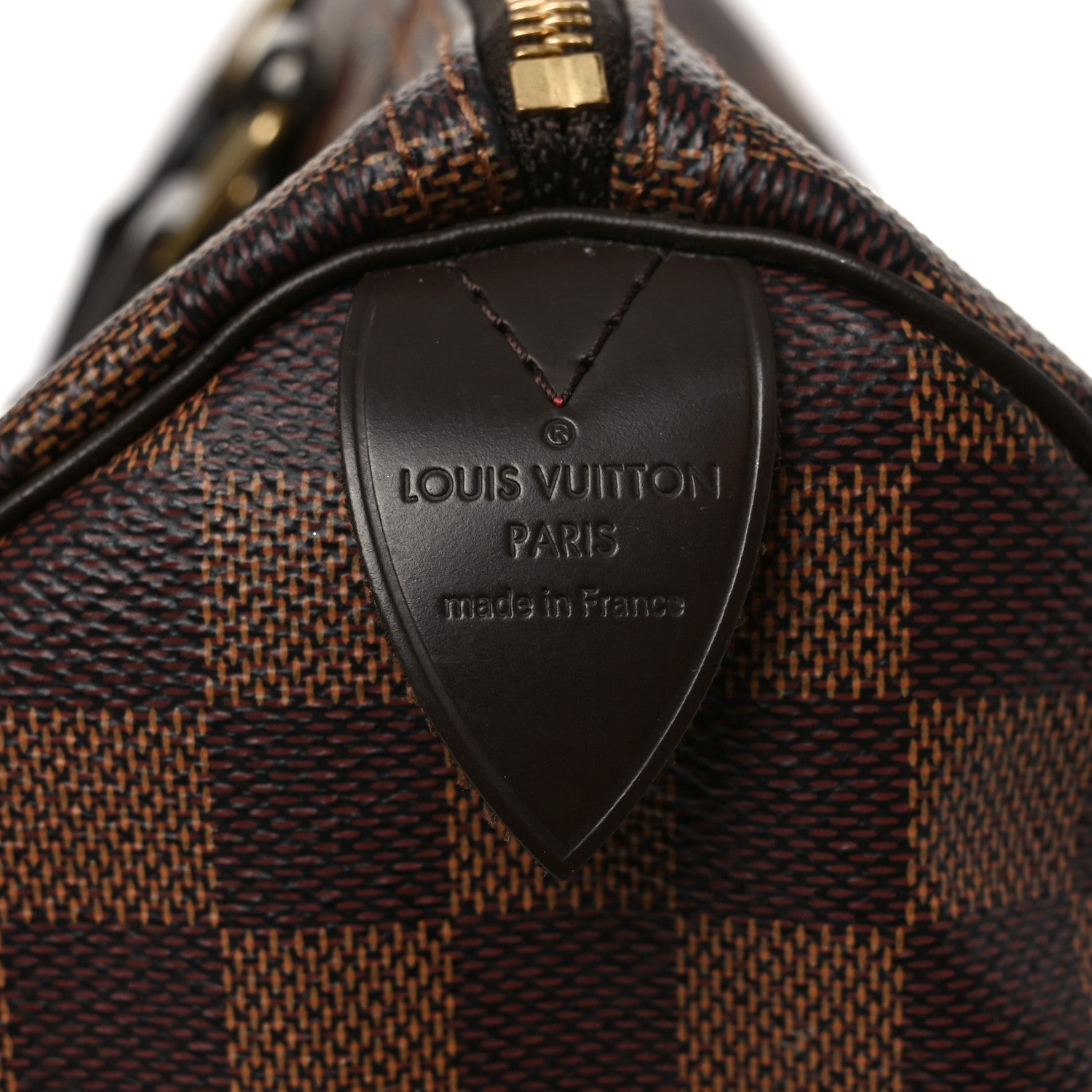 Louis Vuitton Damier Ebene Speedy 35 6 of 10